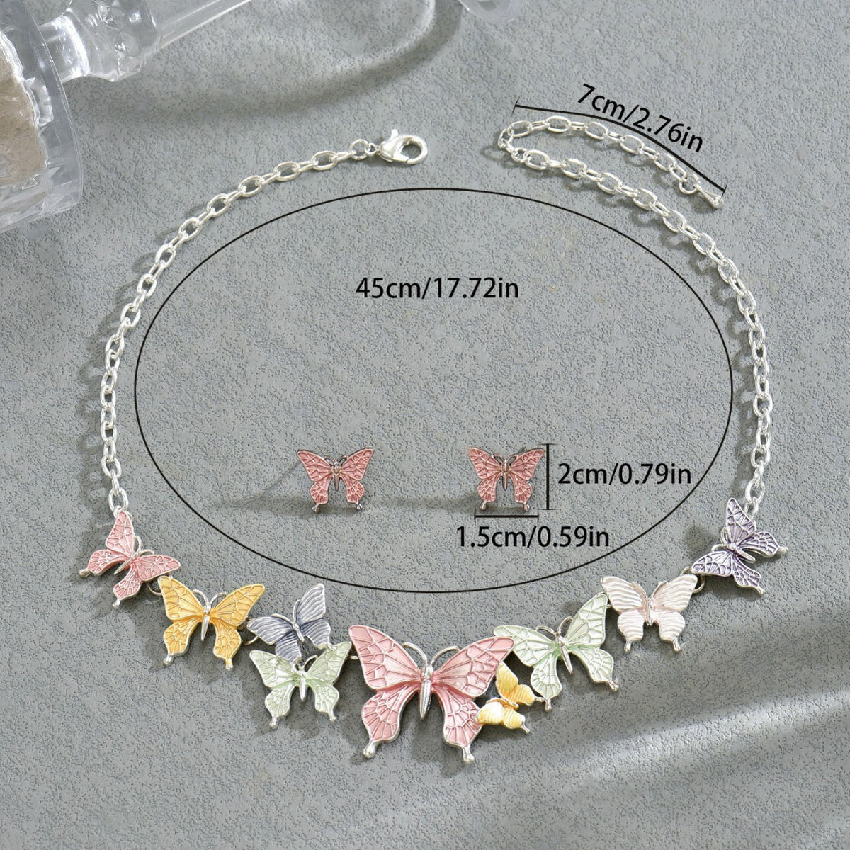 Pastel Butterfly Jewelry — product image 4