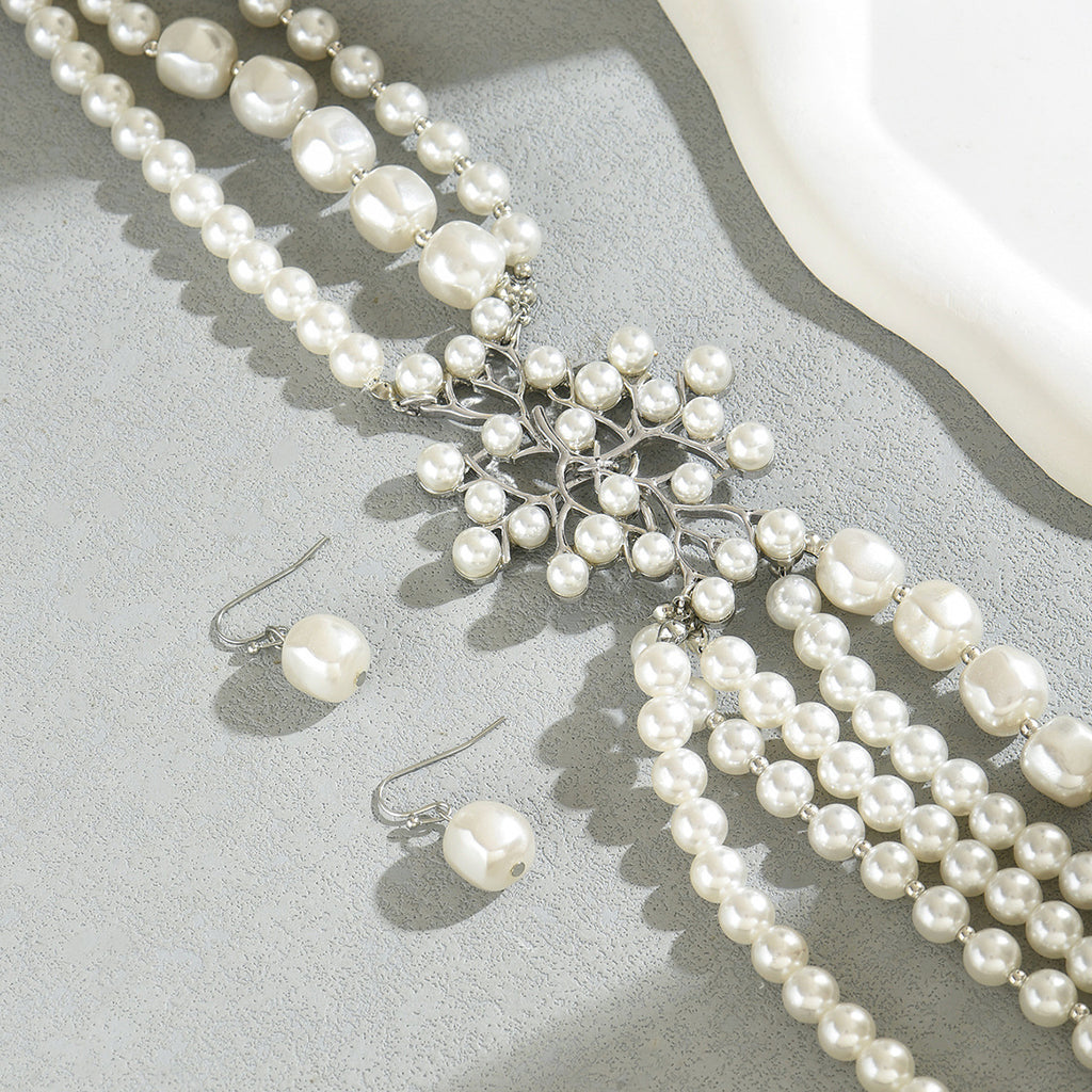 Pearl-Effect Branch Choker Jewelry — product image 2