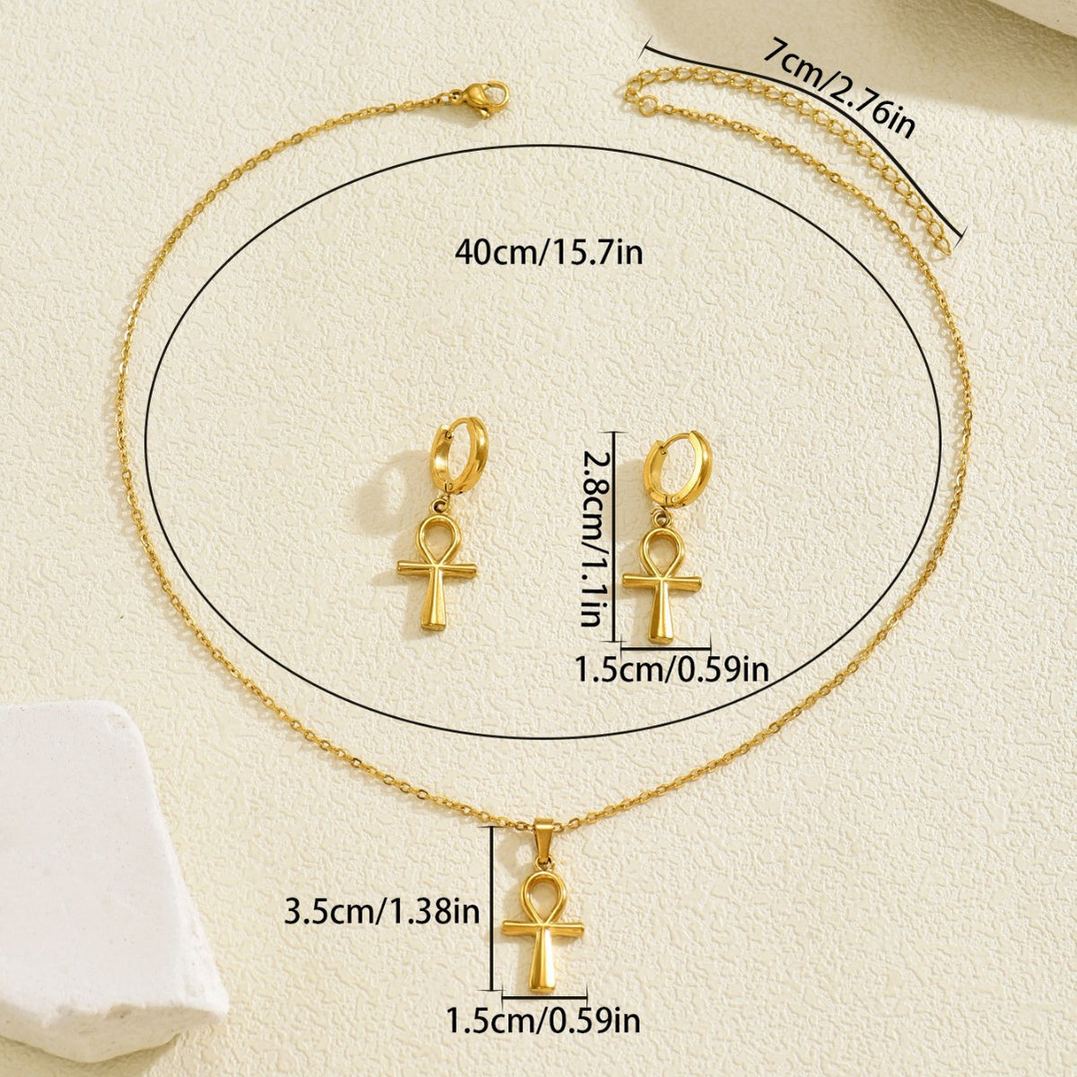 Ankh Pendant Jewelry — product image 4
