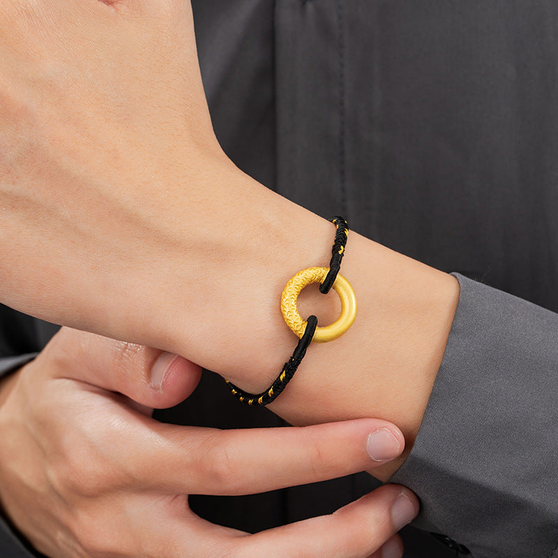 Armband aus 999er Feinsilber – Wolke und Ruyi