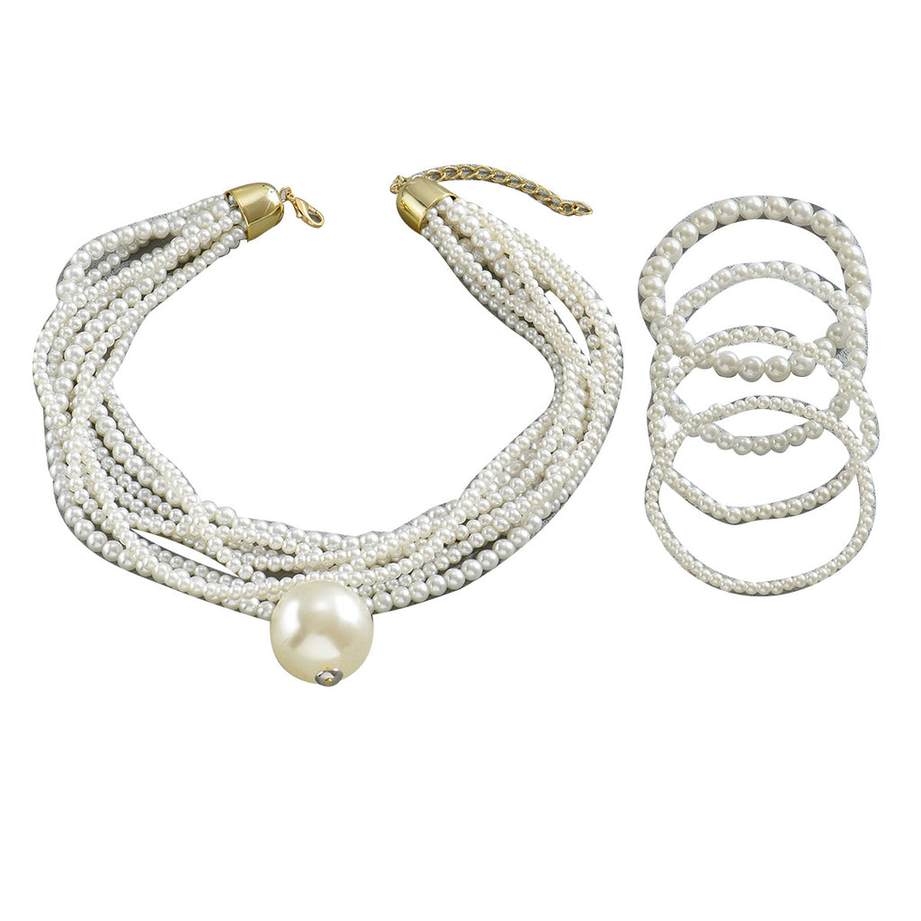 Fine Multi-Strand Pearl-Effect Jewelry — product image 5