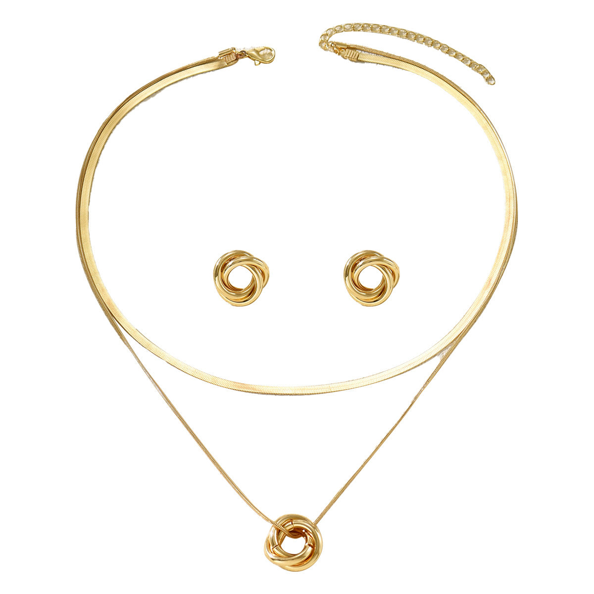 Layered Knot Pendant Jewelry — product image 5