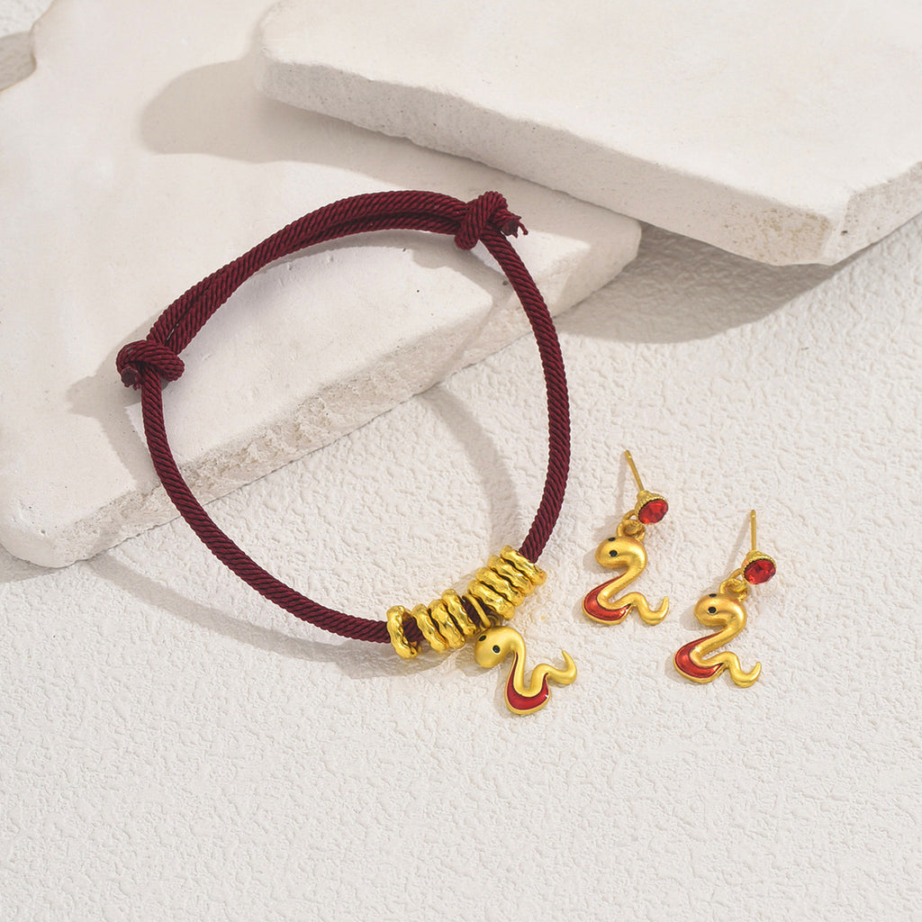Snake Charm Cord Jewelry — product image 3