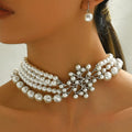 Pearl-Effect Branch Choker Jewelry