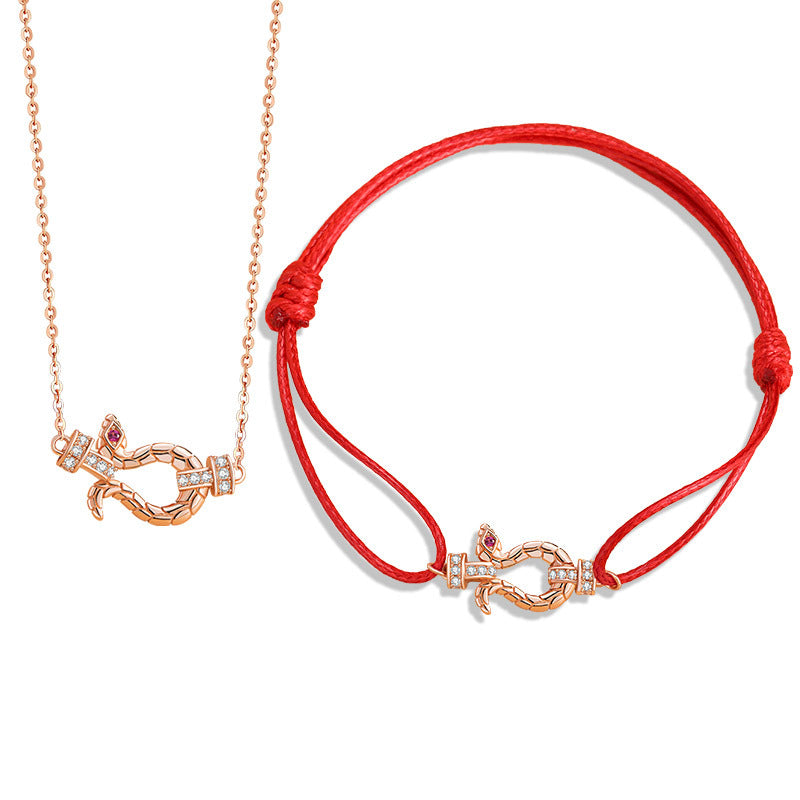 Sterling Silver Snake and Zodiac Jewelry – Zircon Accents