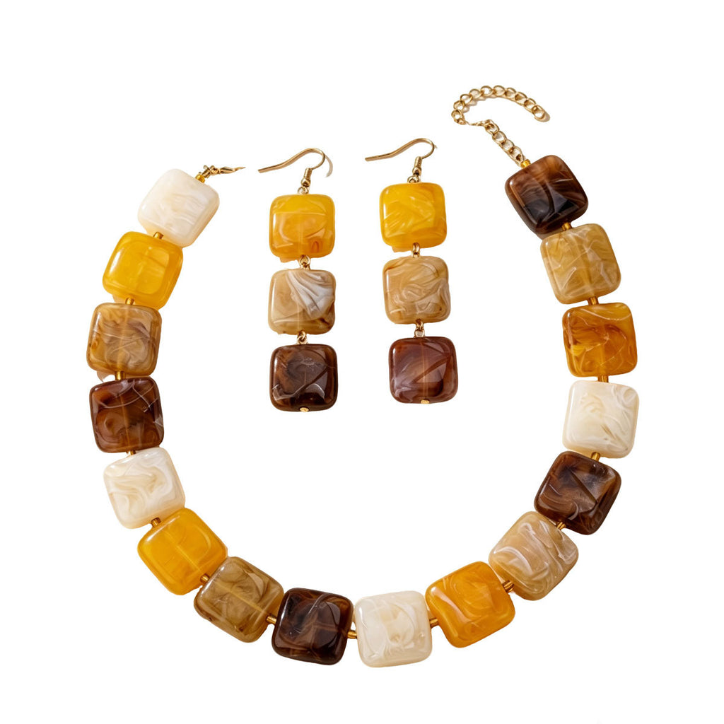 Warm Cube Bead Jewelry — product image 5