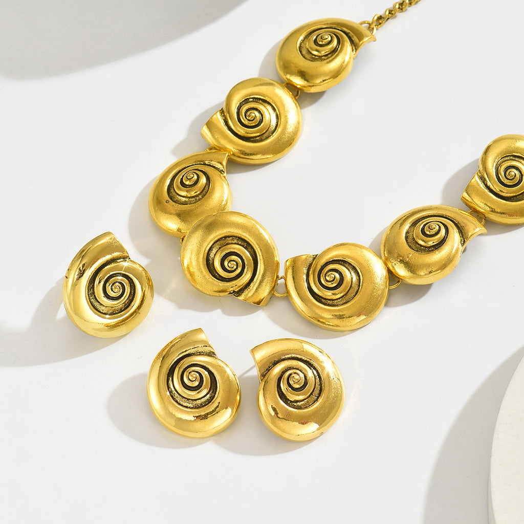 Linked Spiral Medallion Jewelry — product image 3