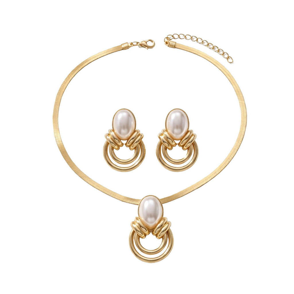 Pearl-Effect Loop Drop Jewelry — product image 5