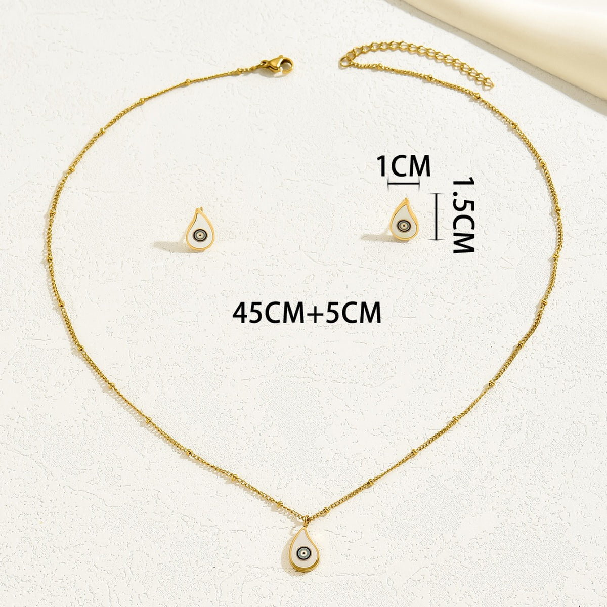 Tiny Droplet Halo Jewelry — product image 4