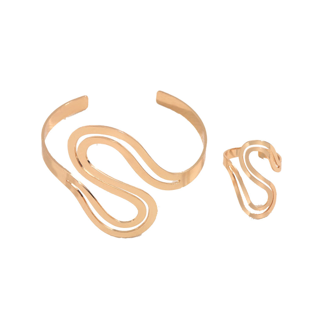 Sinuous Openwork Cuff Jewelry — product image 5