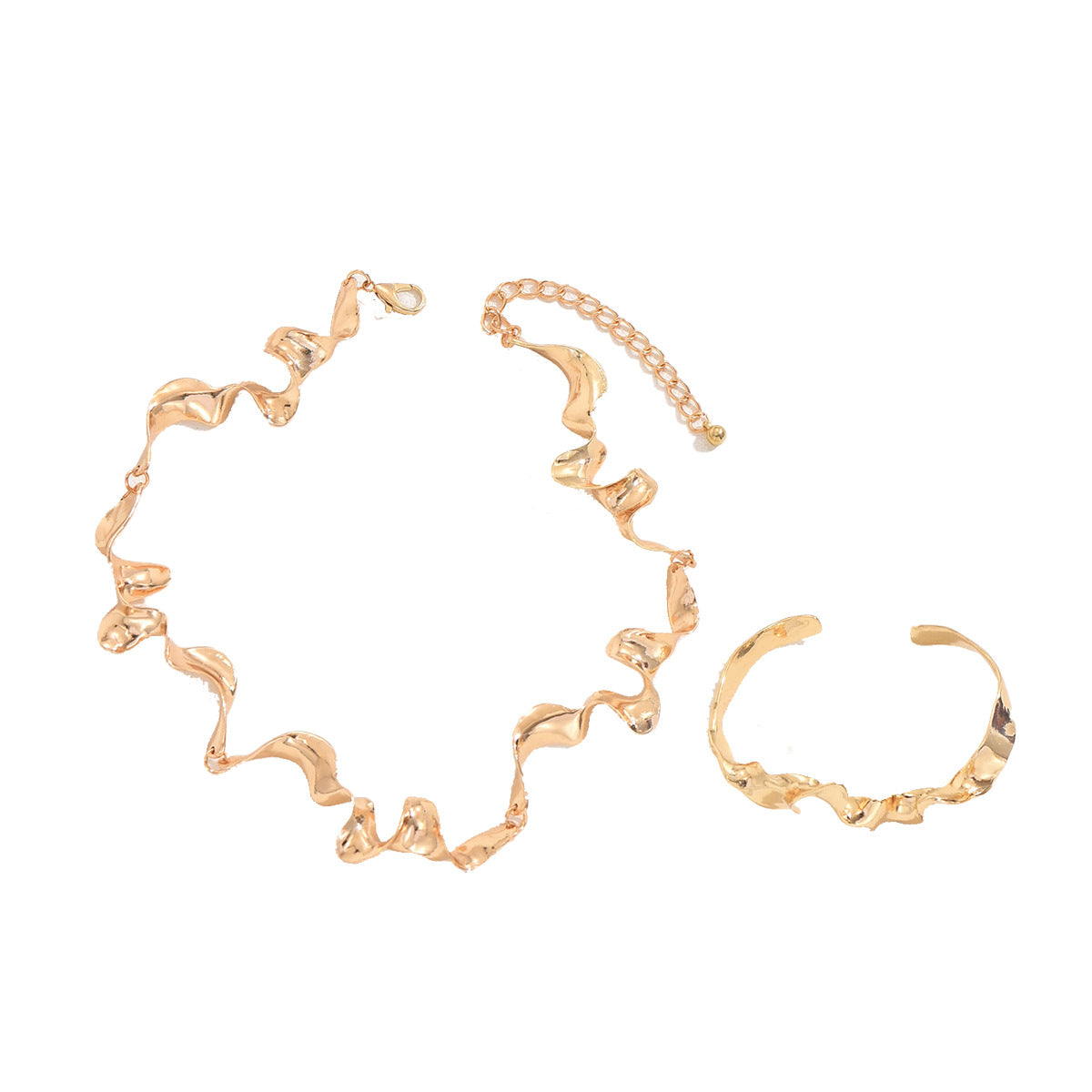 Rippled Metal Jewelry — product image 5