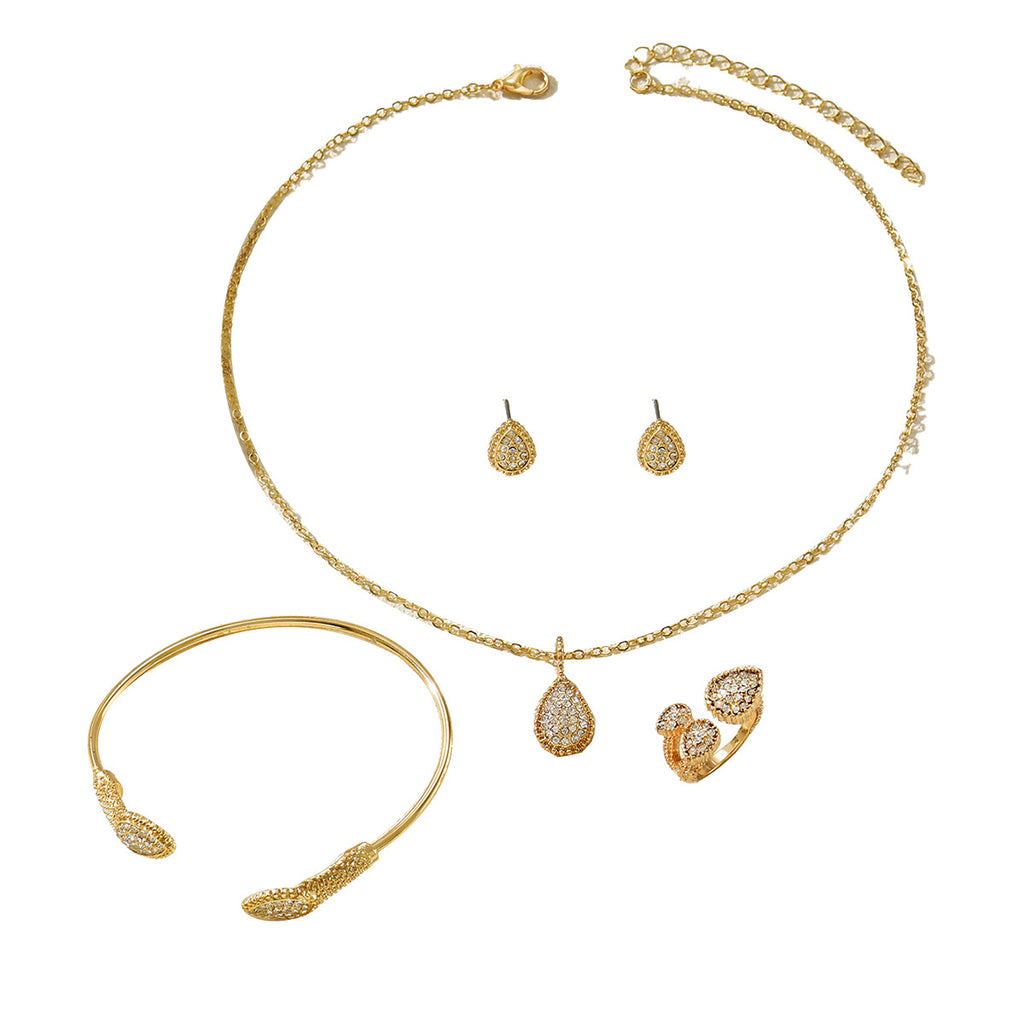 Teardrop Pavé-Effect Jewelry — product image 5