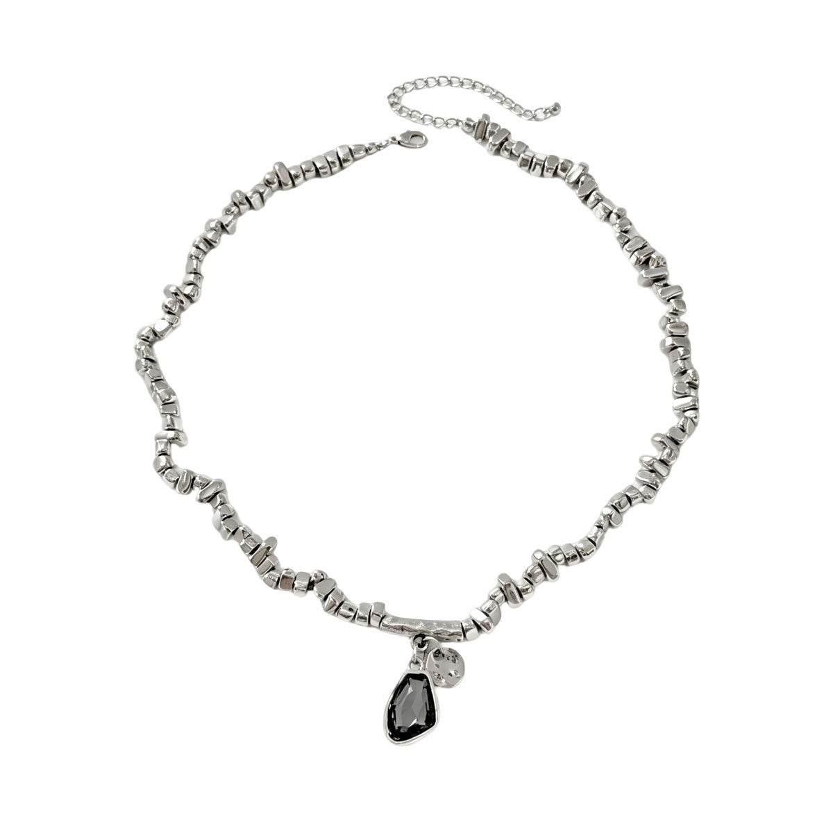 Silver-Tone Dark Drop Jewelry — product image 5