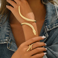 Coiled Snake Cuff Jewelry