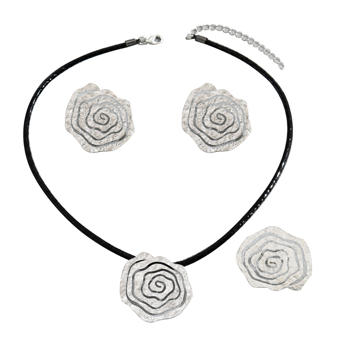 Raised Rose Cord Jewelry — product image 5