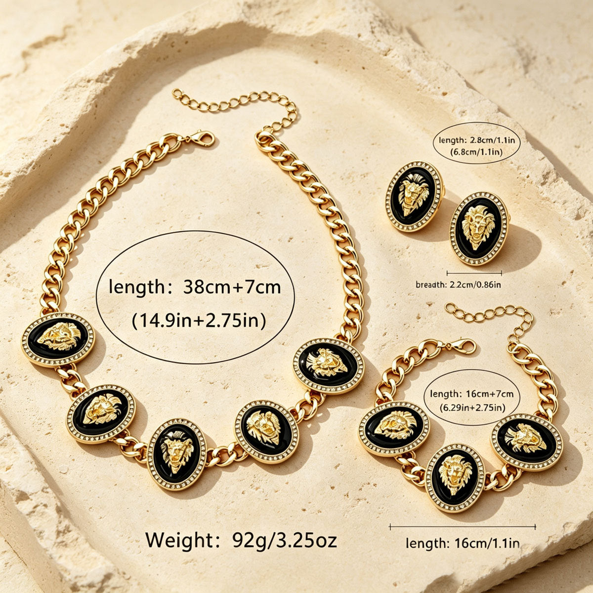 Lion Medallion Jewelry — product image 4