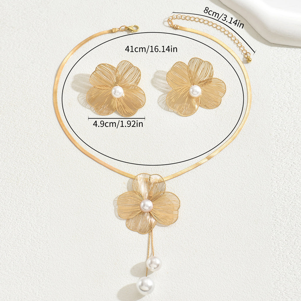 Pleated Flower Jewelry — product image 4