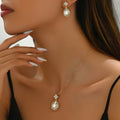 Clear Teardrop and Star Jewelry