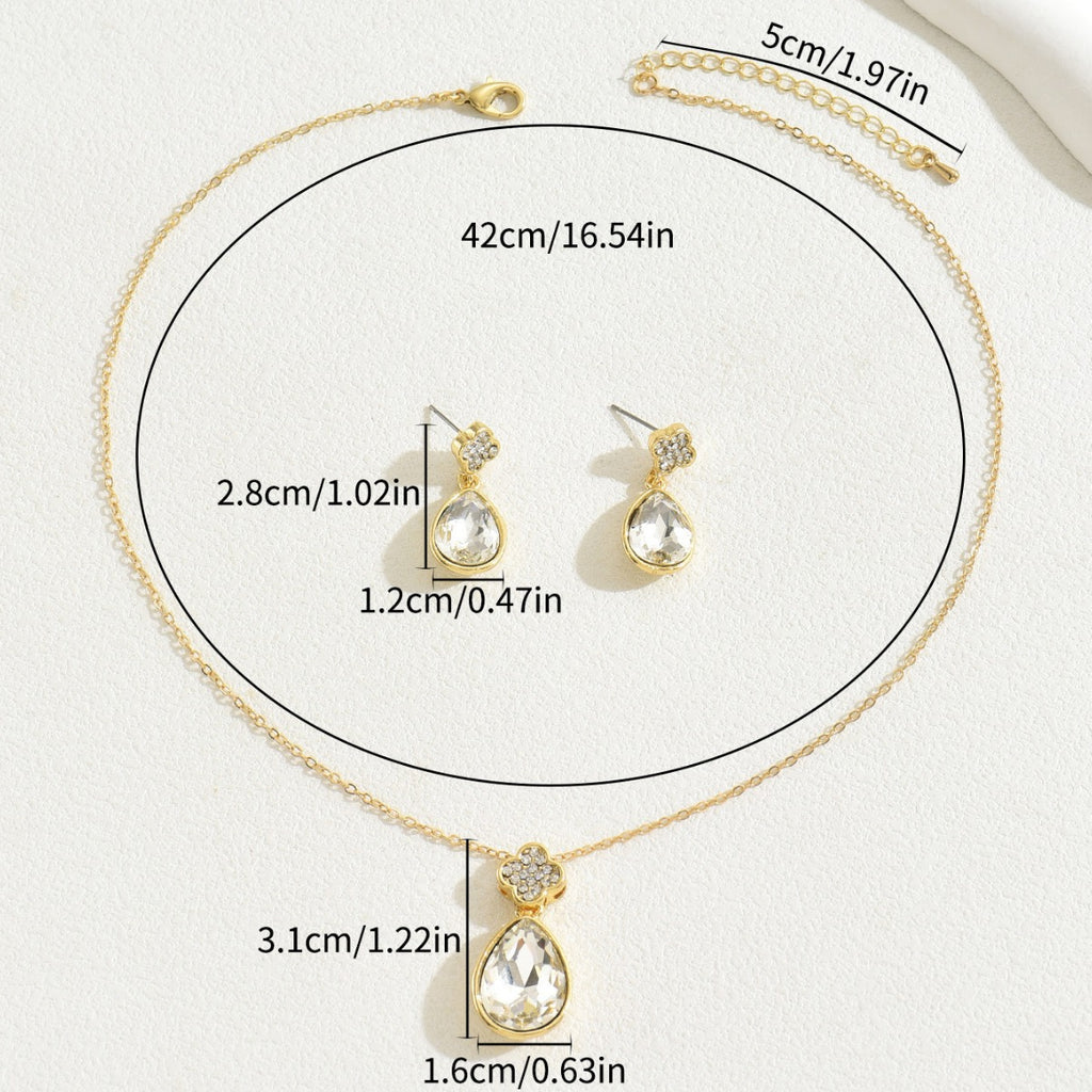 Clear Teardrop and Star Jewelry — product image 3