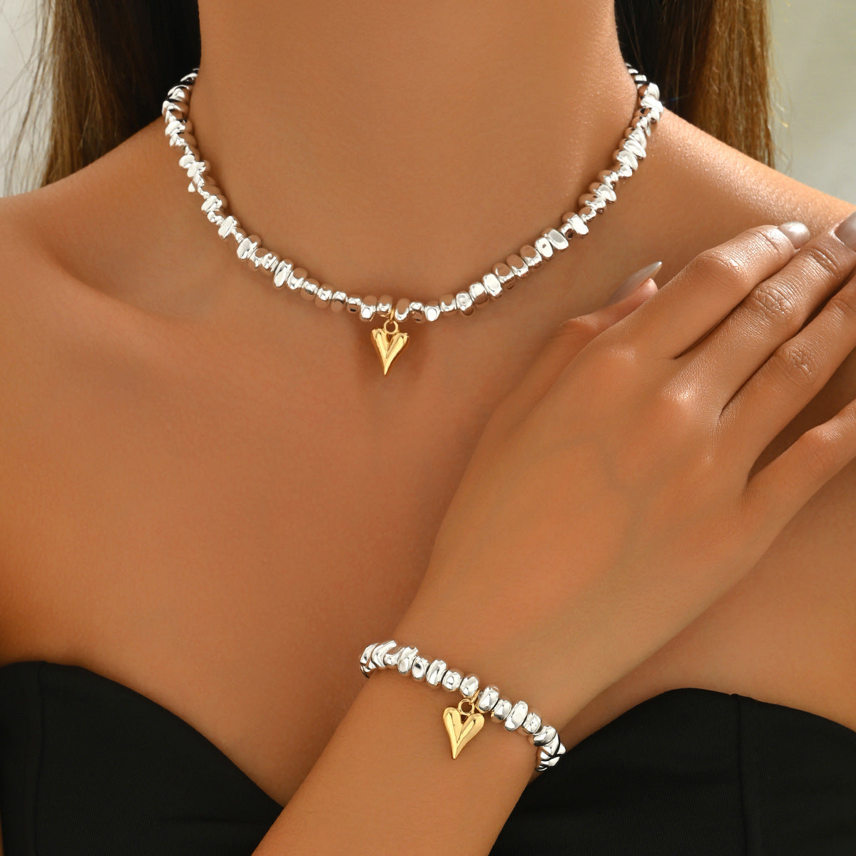 Bright Bead and Heart Jewelry — product image 2