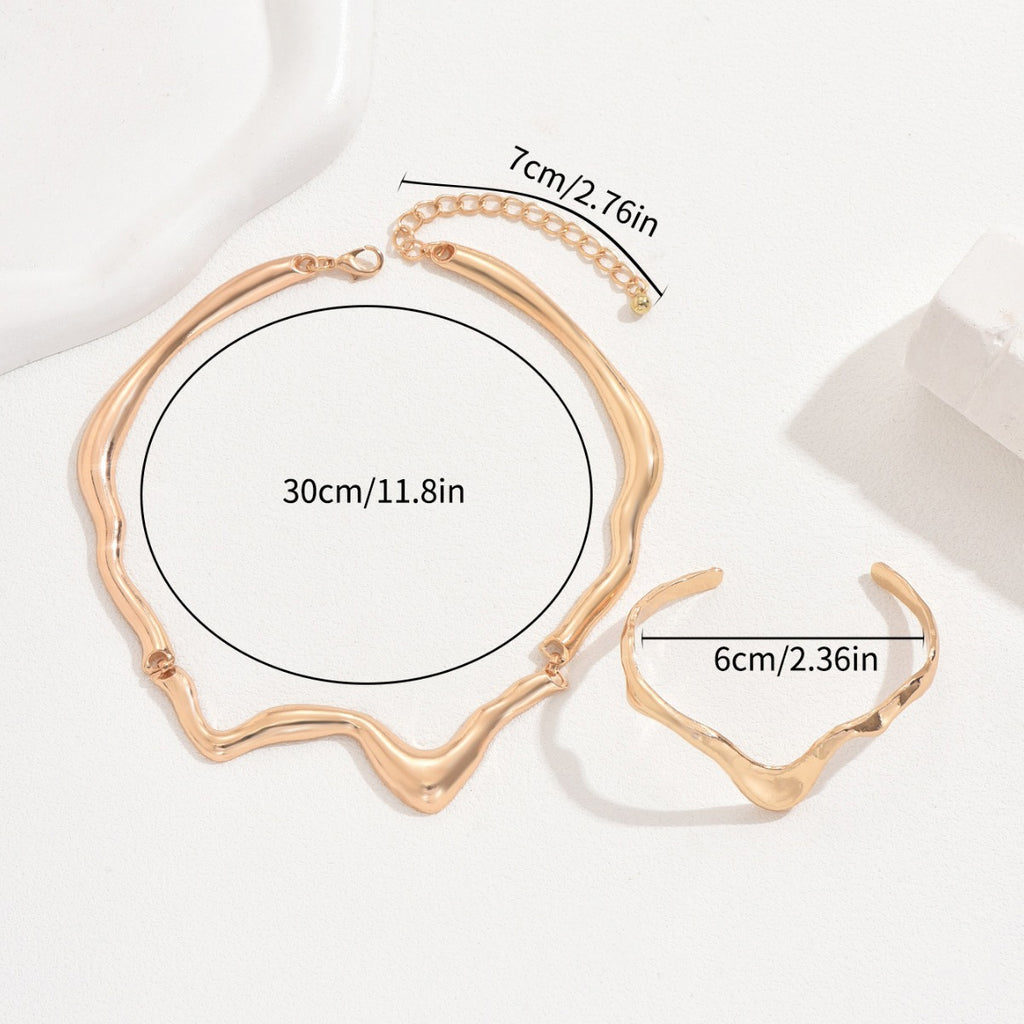 Fluid Wave Collar Jewelry — product image 3