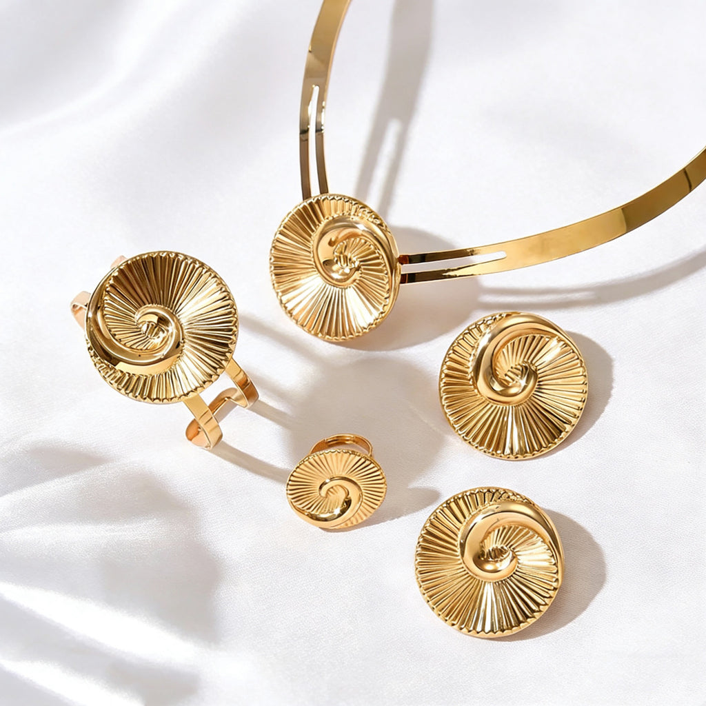 Radiating Spiral Jewelry — product image 3