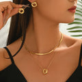 Layered Knot Pendant Jewelry