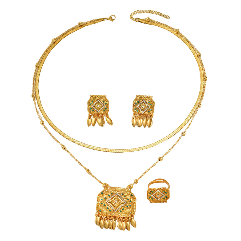 Ornamental Square Pendant Jewelry — product image 5