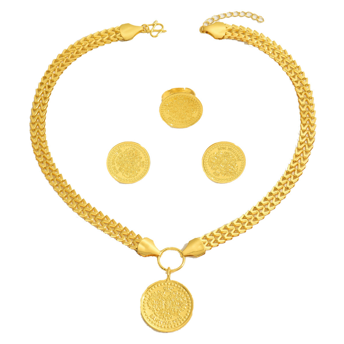 Coin Pendant Chain Jewelry — product image 5
