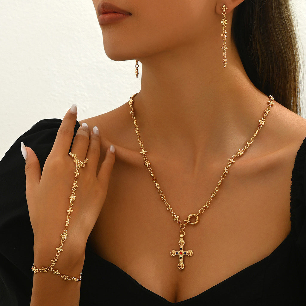 Decorative Cross Chain Jewelry