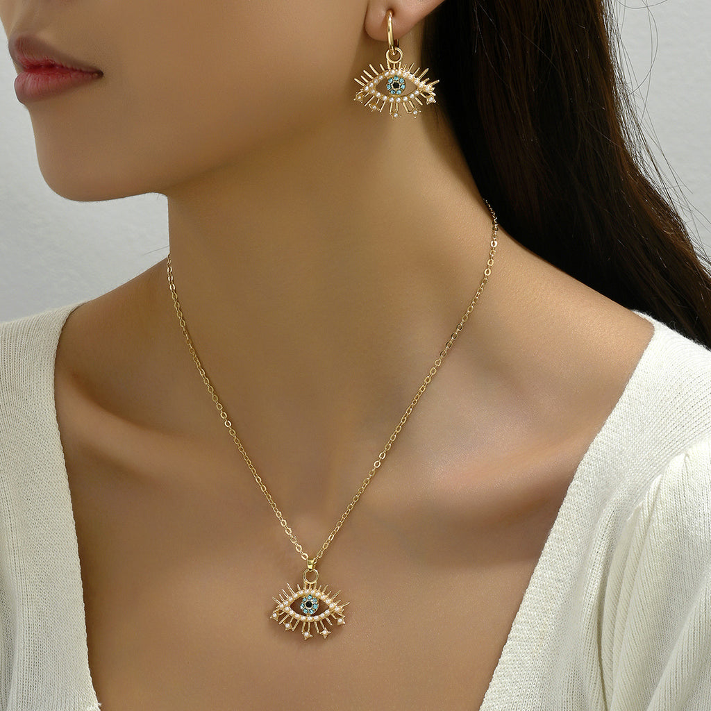 Radiating Eye Motif Jewelry — product image 2