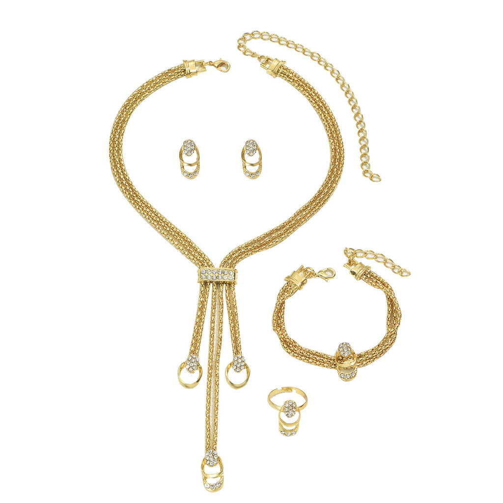 Crystal-Effect Lariat Jewelry — product image 5