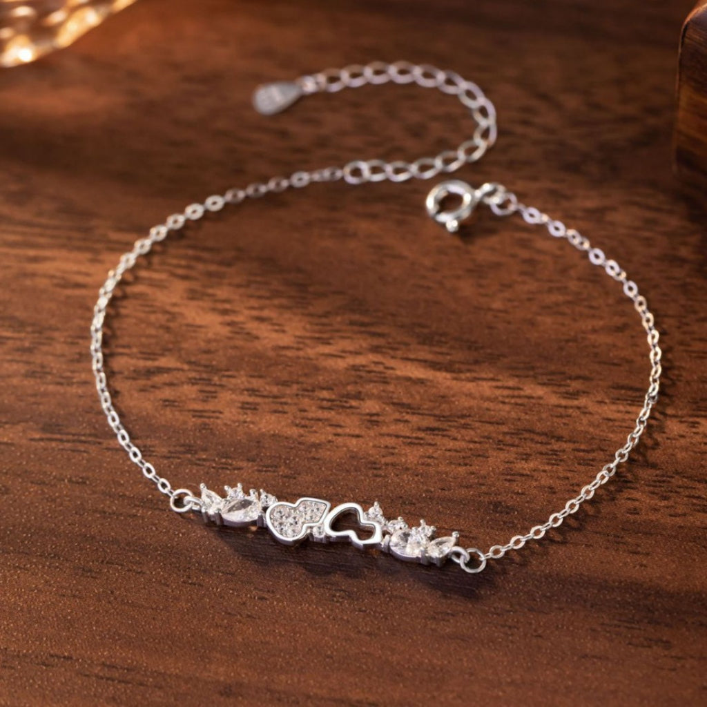 Gourd Pure Silver 999 Necklace Female Niche Design Light Luxury Star Zircon Clavicle Chain Small Red Book Same Pendant