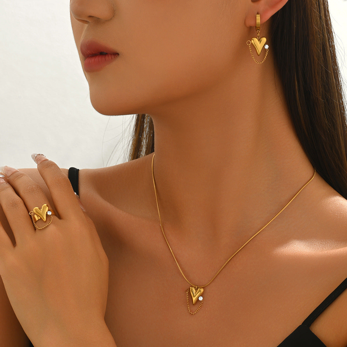 Open Heart Pendant Jewelry — product image 2