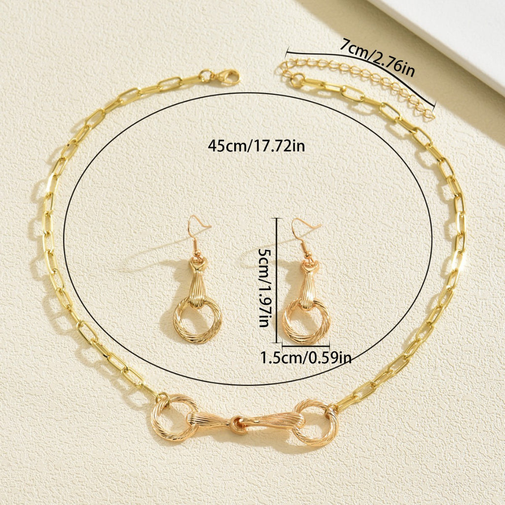 Linked Ring and Bar Jewelry — product image 4