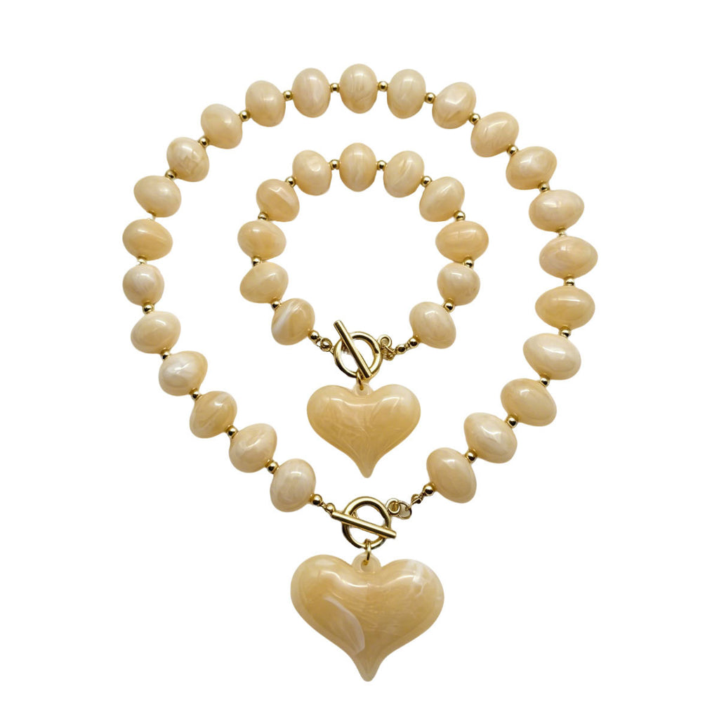 Heart and Rounded Bead Jewelry — product image 5