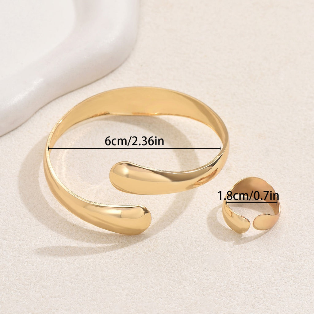 Fluid Double-Tip Open Cuff Jewelry — product image 4