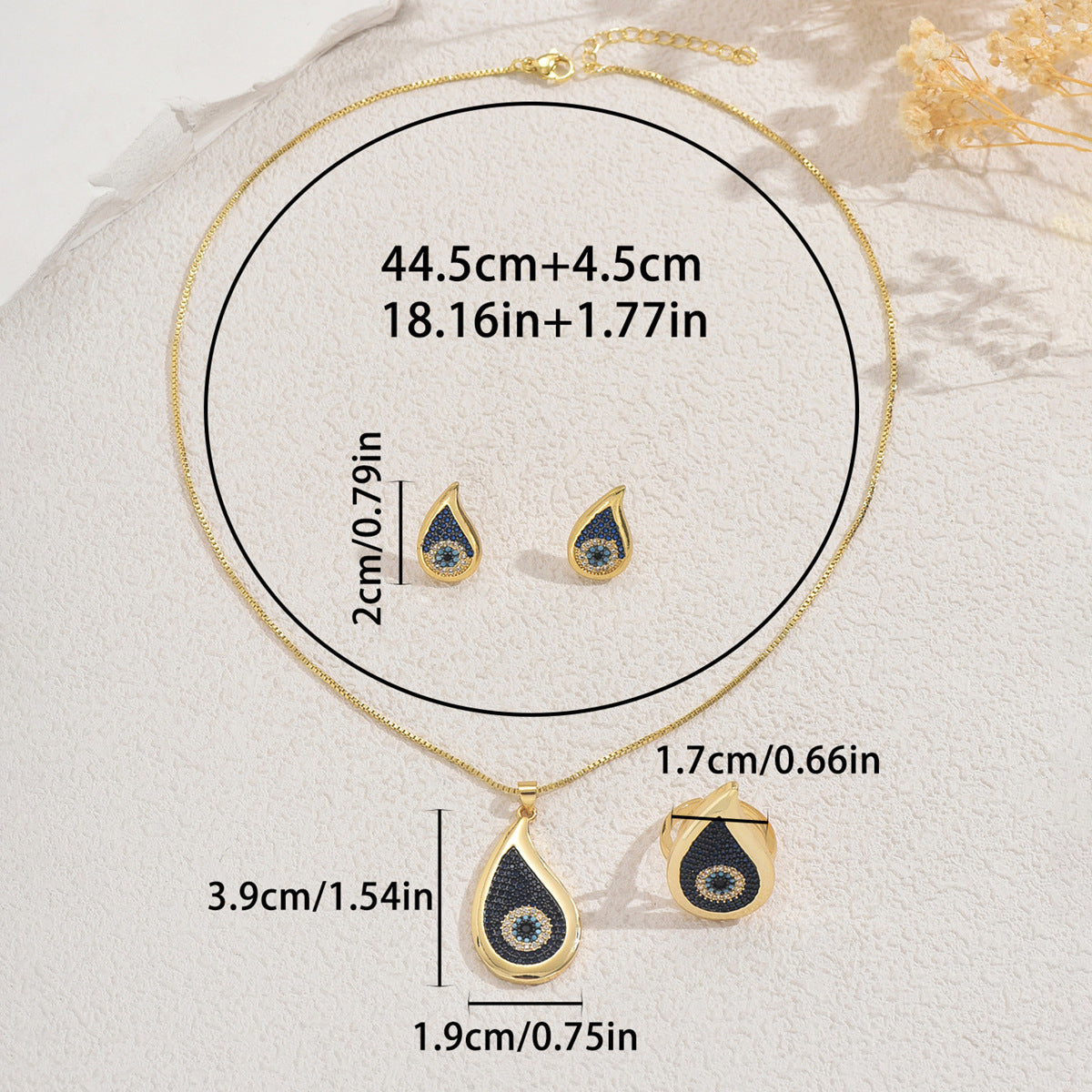 Teardrop Eye Pendant Jewelry — product image 4