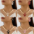 Color-Petal Flower Collar Jewelry