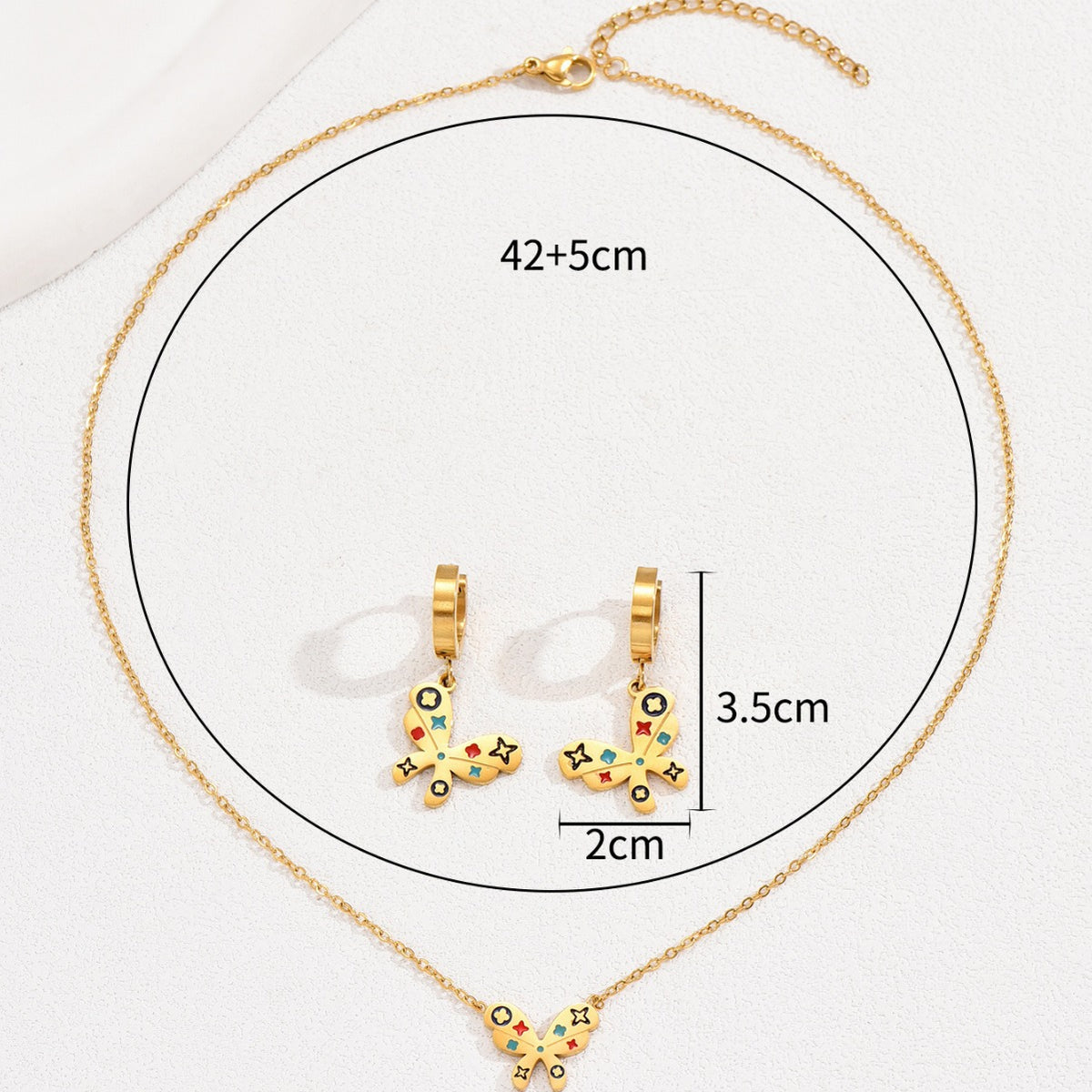 Tiny Butterfly Pendant Jewelry — product image 4