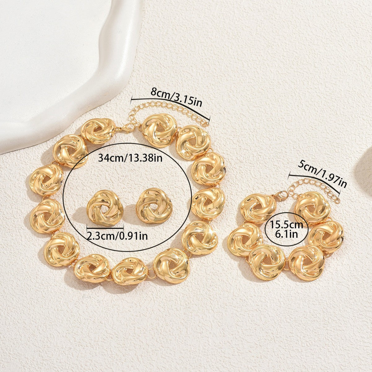 Twisted Knot Link Jewelry — product image 4