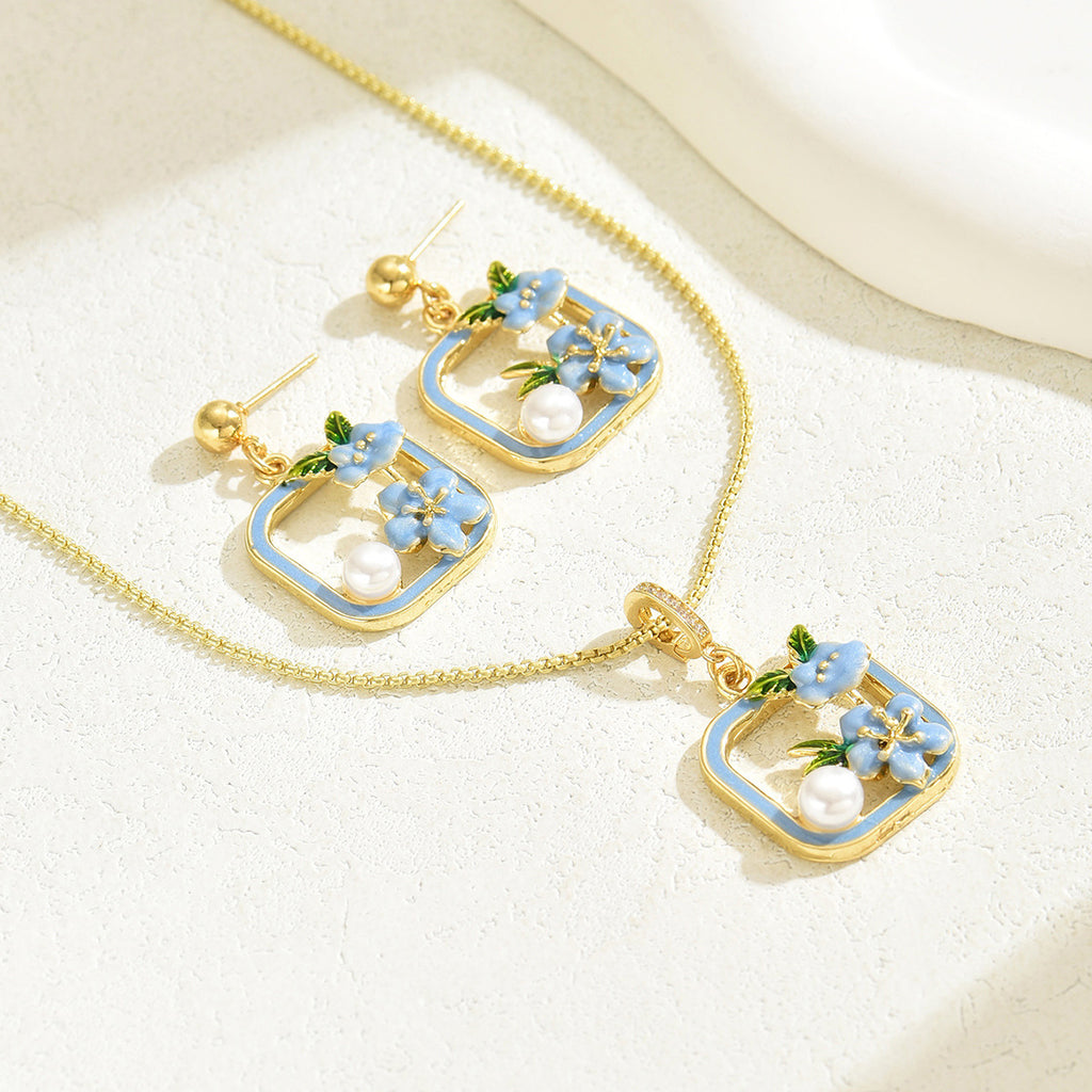 Pastel Square Floral Jewelry — product image 2